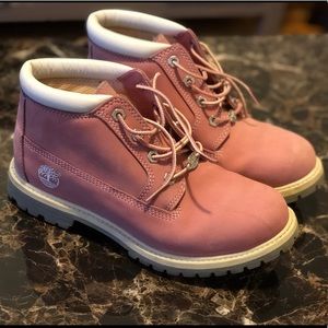 Pink Timberlands